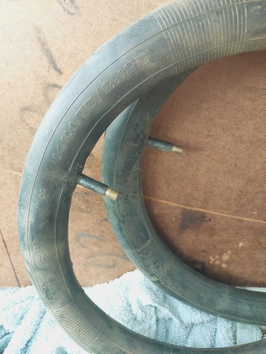 Дві камери 14″ для дитячого велосипеда або коляски