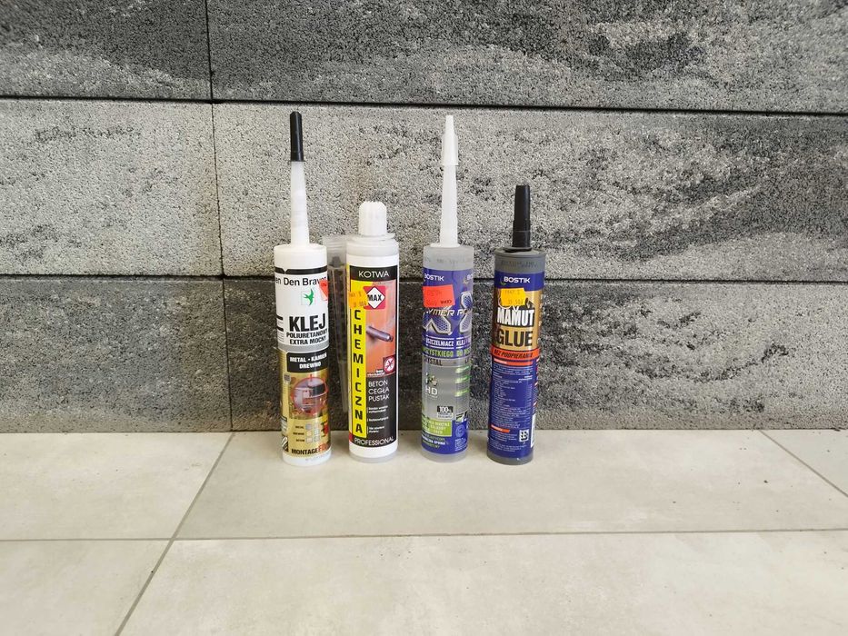 silikon uniwersalny biały uszczelniacz klej