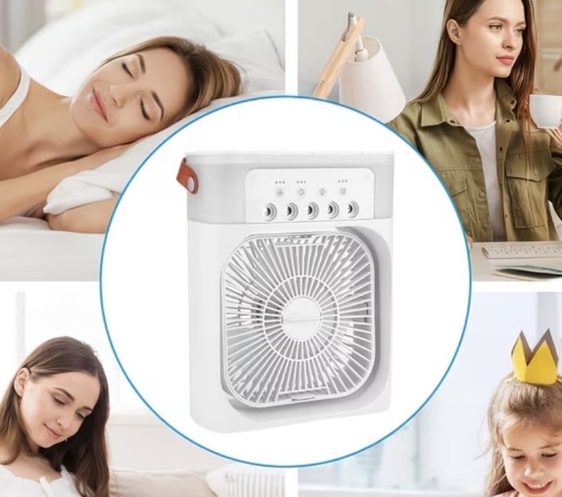 Зволожувач-вентилятор з підсвіткою