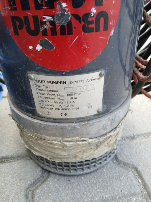 Pompa zanurzeniowa Mast Pumpen