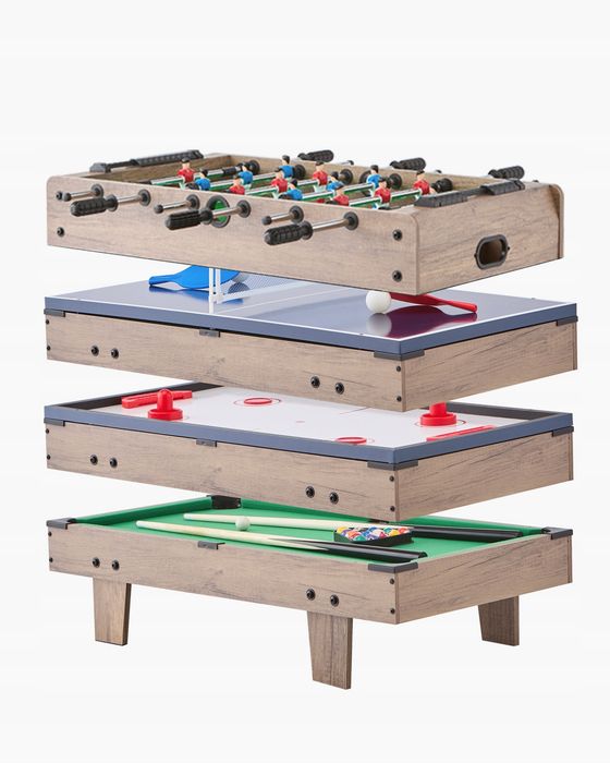 Zestaw stołowy VEVOR 4 W 1 stoł do hokeja powietrznego 81 cm premium