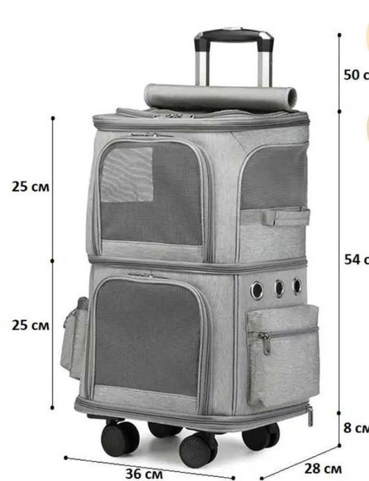 Візок- переноска для котиків або маленьких песиків