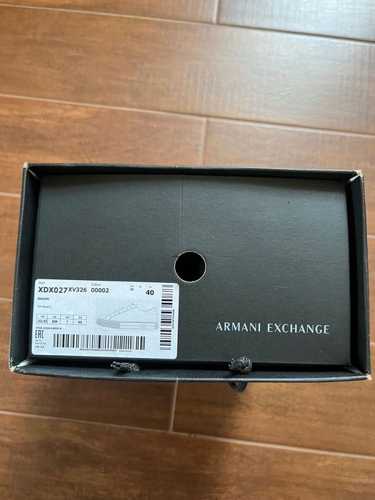 Armani Exchange кеди кросівки