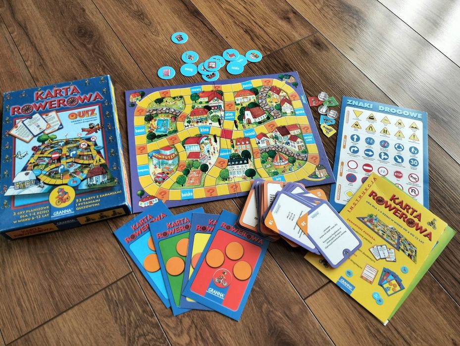 Gra Karta Rowerowa Granna