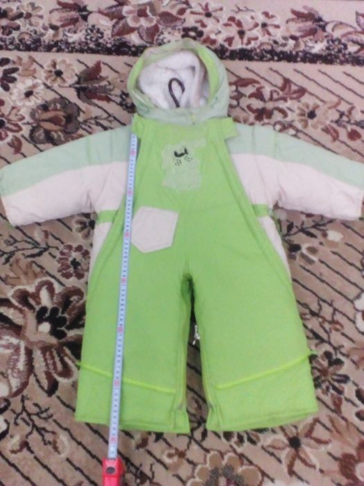 Детские комбинезоны.Комбинезон-трансформер на овчине супертеплый.