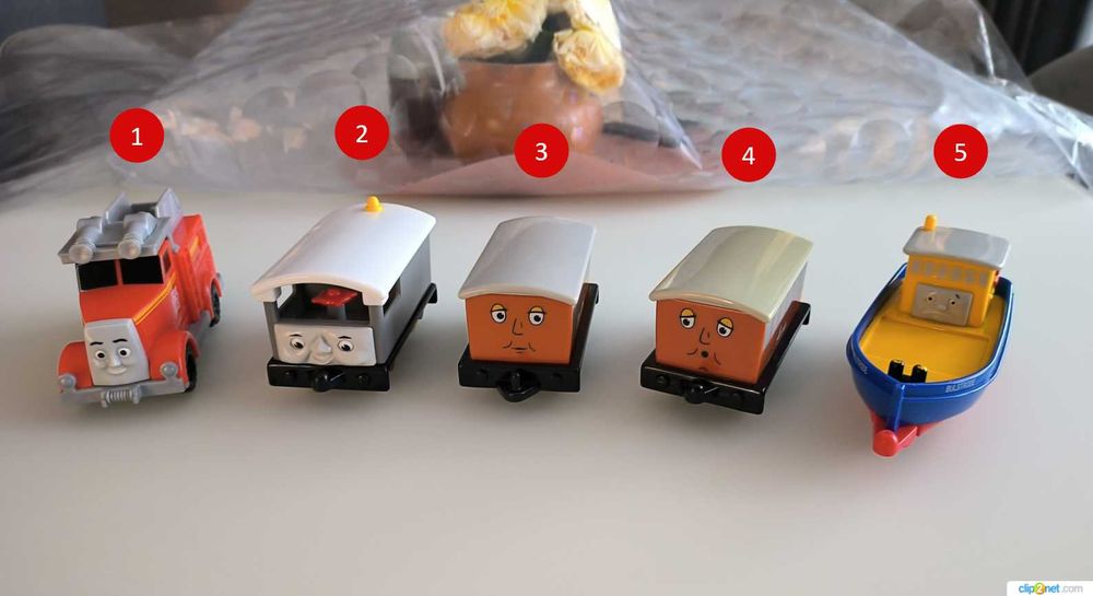 Паровозики, вагончики Томас та друзі, Томас и друзья, рідкісні герої.