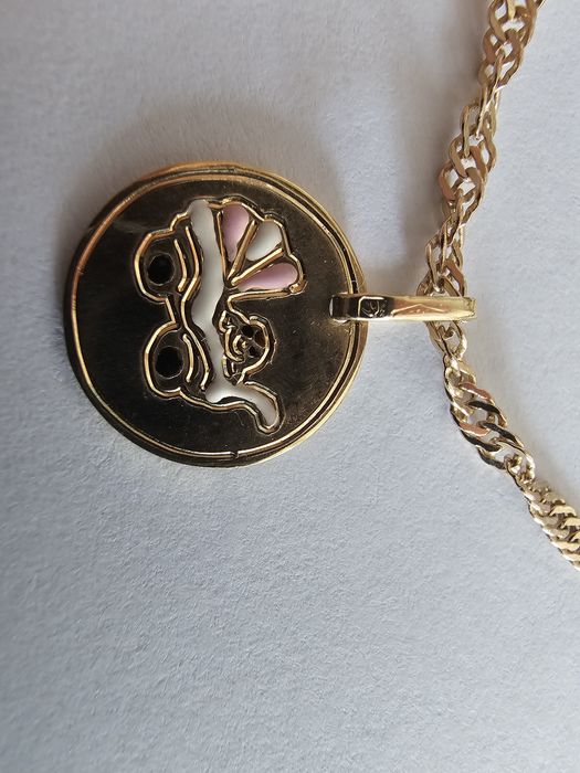 Pulseira ouro 9k com berloques