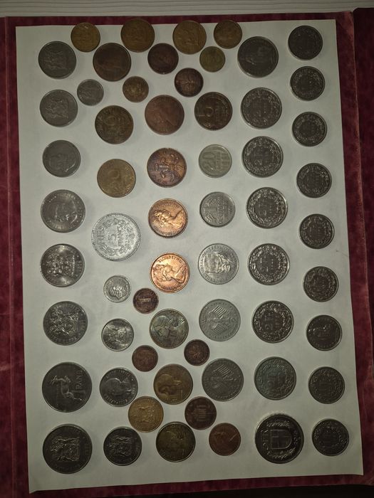 Moedas antigas à venda
