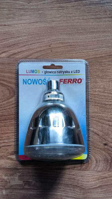 Lumos- Głowica natrysku z LED Ferro