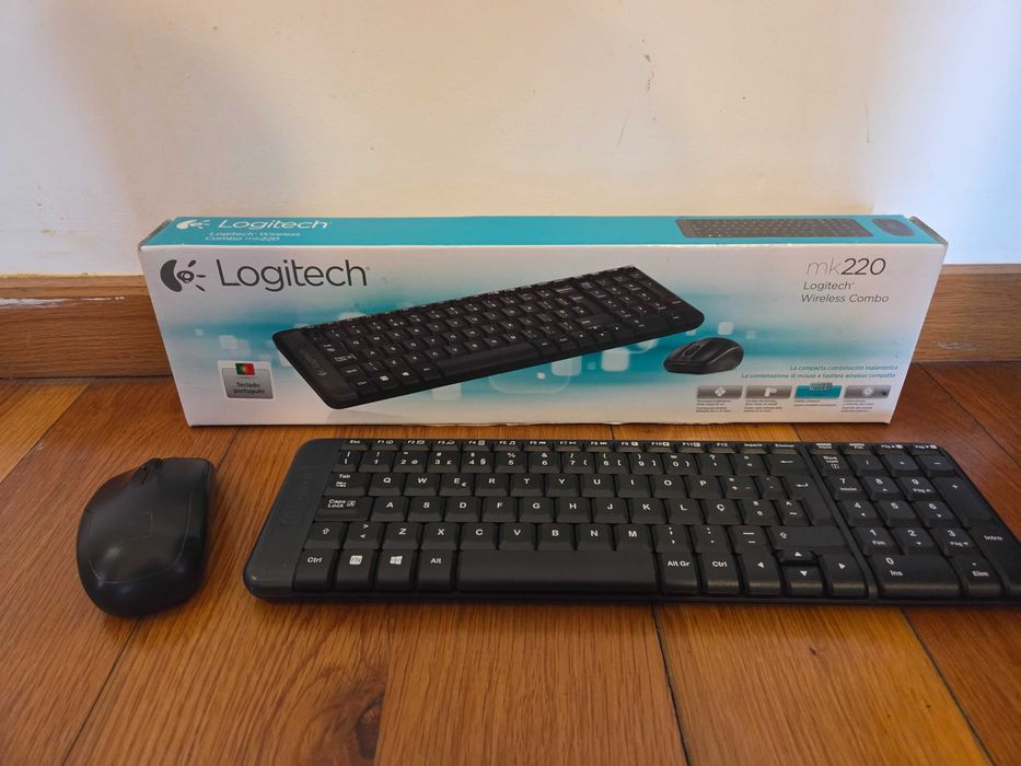 Teclado e rato wireless Logitech