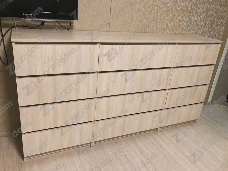 Большой комод без ручек на 12 ящиков 190см в спальню в Одессе