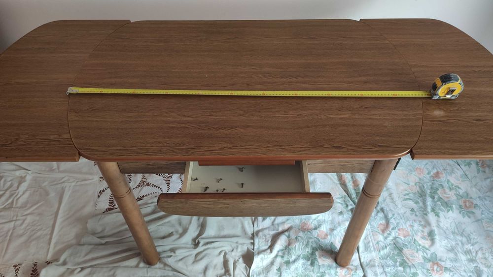 Mesa de Jantar extensível 172cm - Madeira Maçica