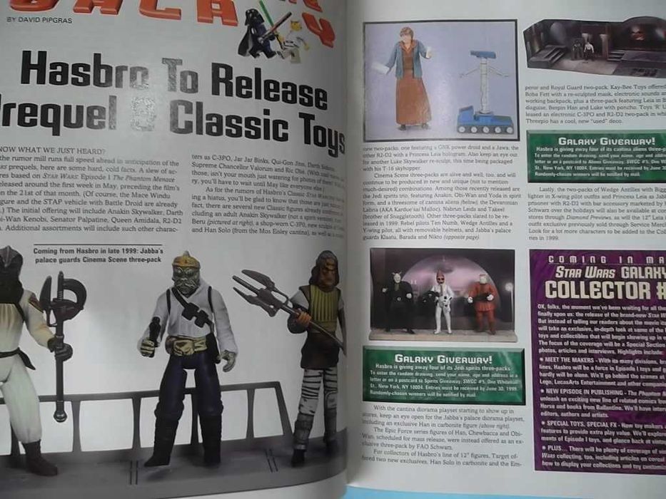 STAR WARS Galaxy Collector N. 1 a 8 - Colecionismo, BD & filmes.