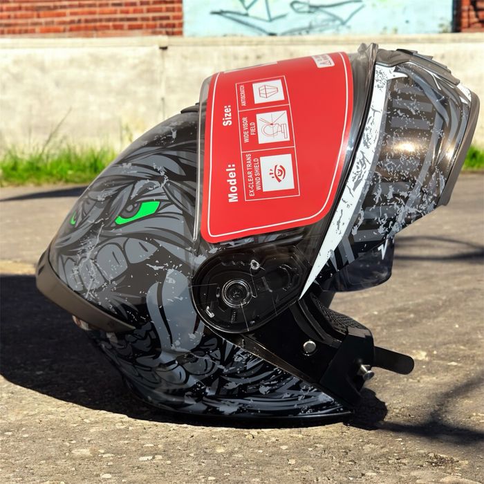 Capacete de Moto Esportivo Homem Mulher