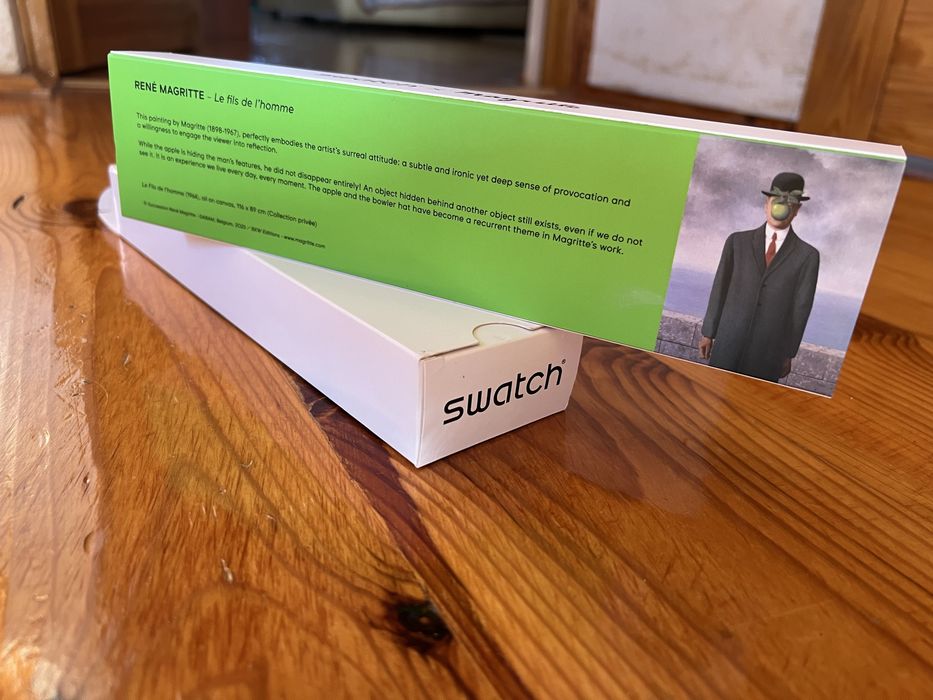 Zegarek Swatch Magritte z funkcją Pay