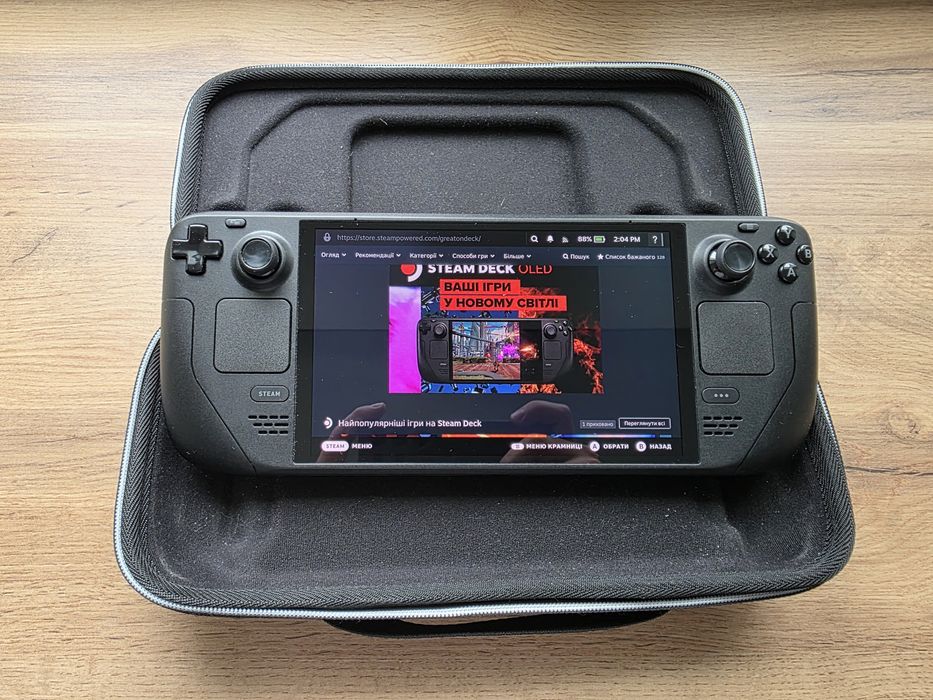 steam deck oled 512gb - купити приставки - Ціна на OLX.ua