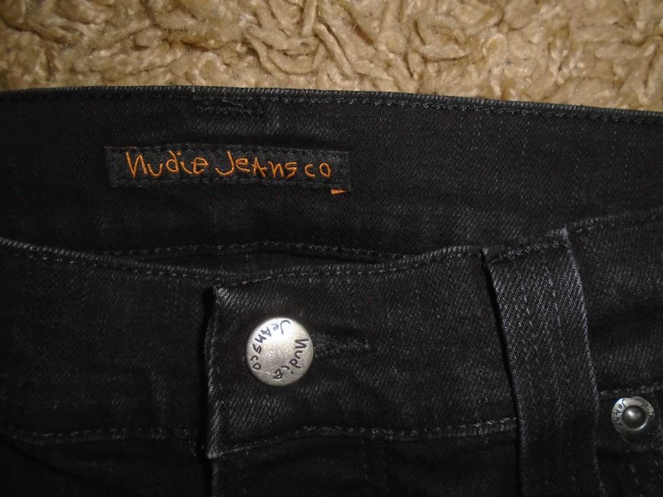 Джинсы Nudie Jeans co Italy W32-34 L34 Сделано в Италии