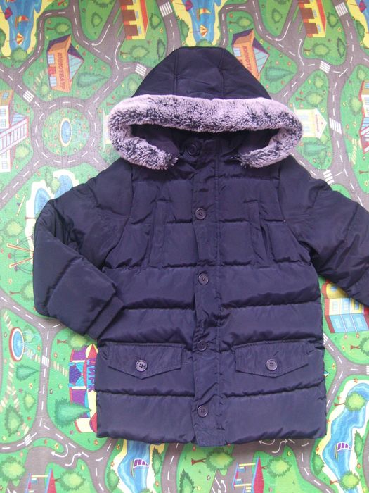 Куртка пуховая Chicco пуховик (синий) теплый зимний