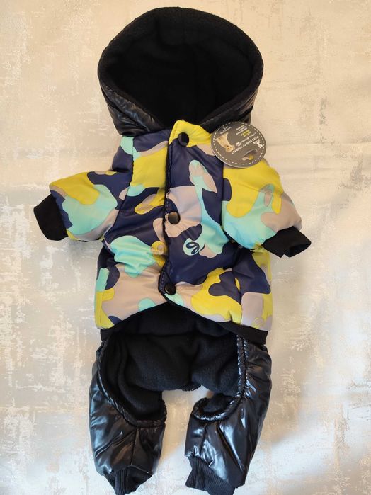 Casaco Impermeável para Cão, L - novo