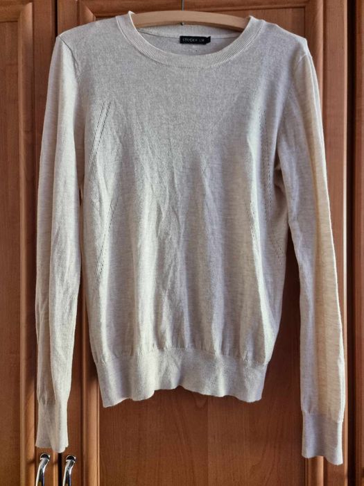 Sweterek Stockh lm S wełna jedwab kaszmir