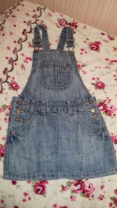 Джинсовый сарафан