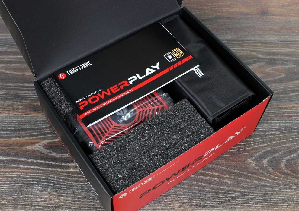 Блок питания модульный Chieftronic PowerPlay Gold 750W (GPU-750FC)