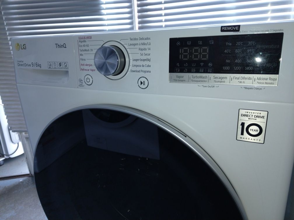 jeans Install Proposal Máquina de lavar e secar roupa LG, nova, garantia de 3 anos. Penafiel • OLX  Portugal