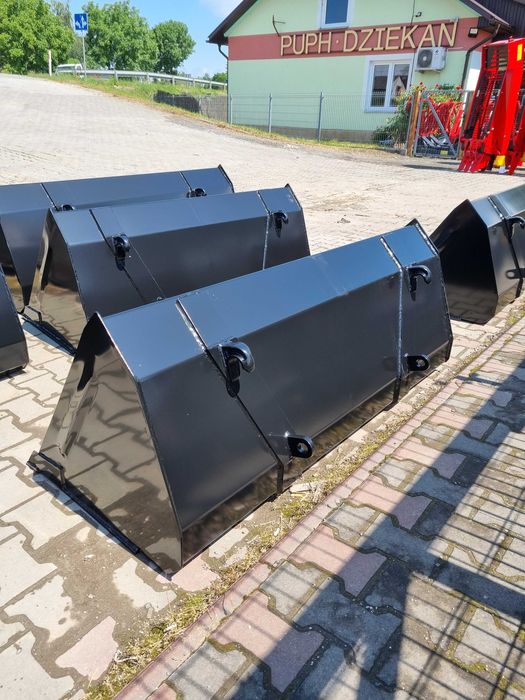 Łyżka strumyk do materiałów sypkich malowana proszkowo 220cm
