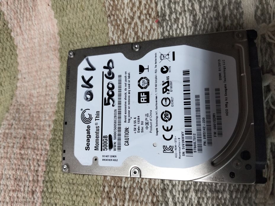 hdd- SSD  SATA 2,5