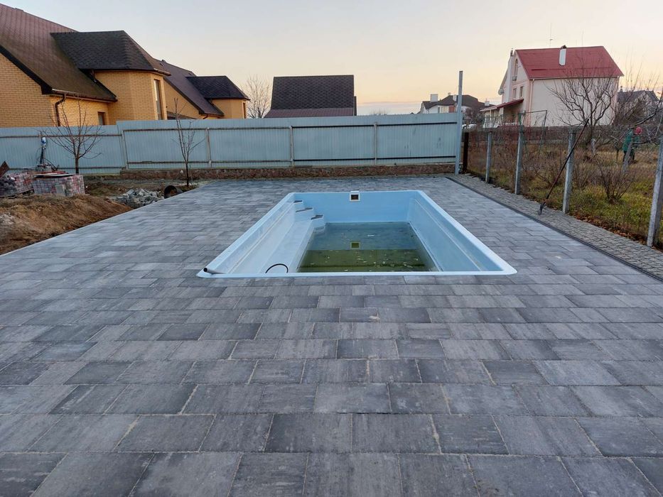 Укладка тротуарной плитки, гранитной брусчатки . - Cтроительные услуги ...