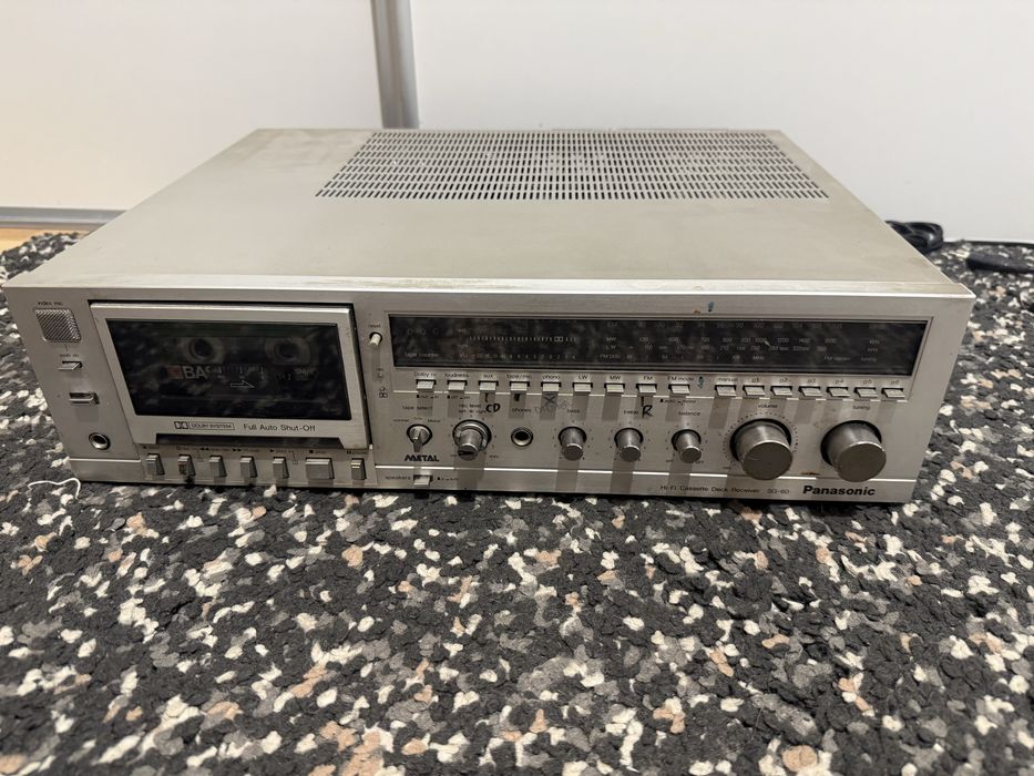 Panasonic SG-60 (Hi-Fi Cassette Deck Receiver)