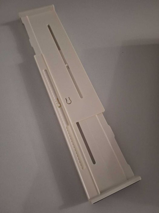 03 separadores de gaveta retráteis portáteis (27-45cm)