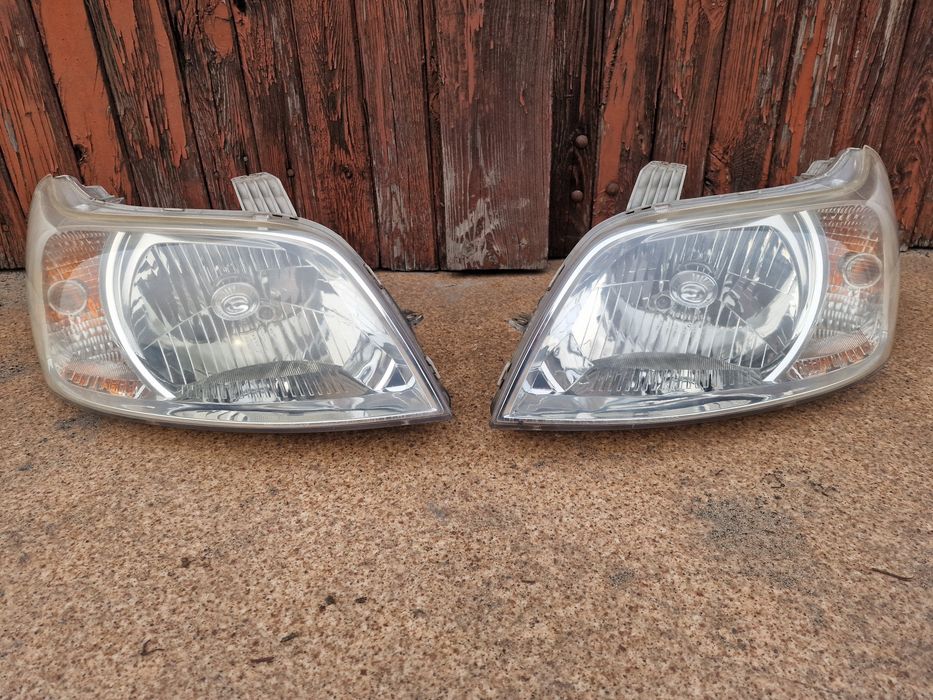 Lampy przód chevrolet t250 aveo lift europa komplet