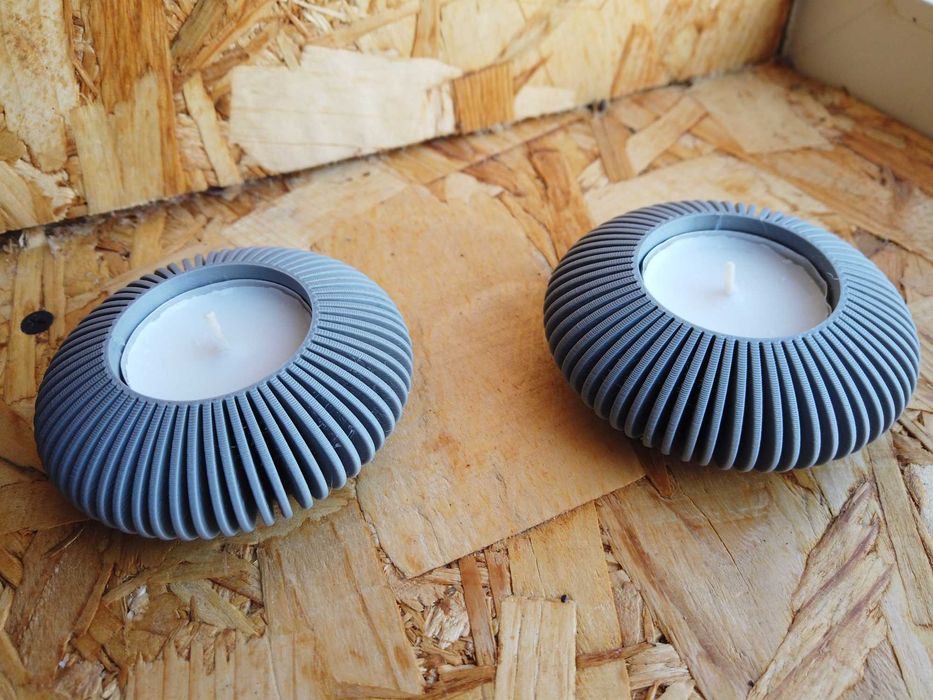 Porta Velas Decorativos Modernos – Par €18