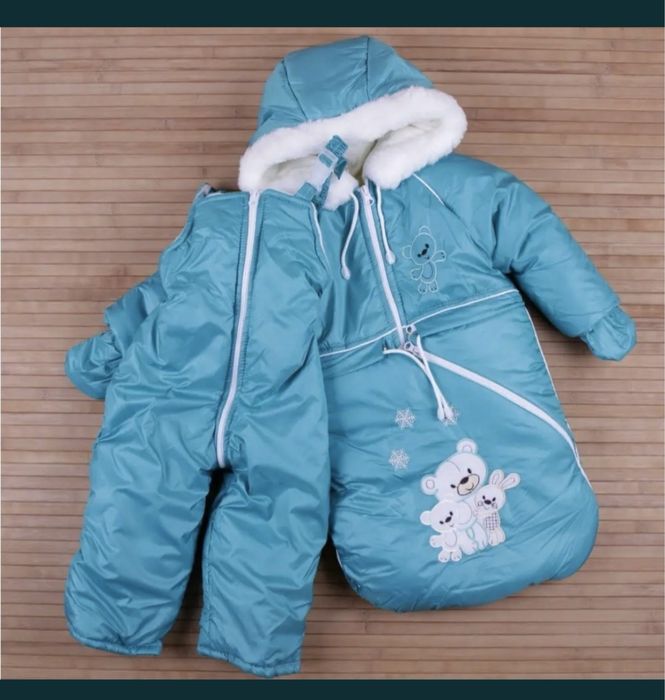 Дитячий зимовий комбінезон 3в 1
