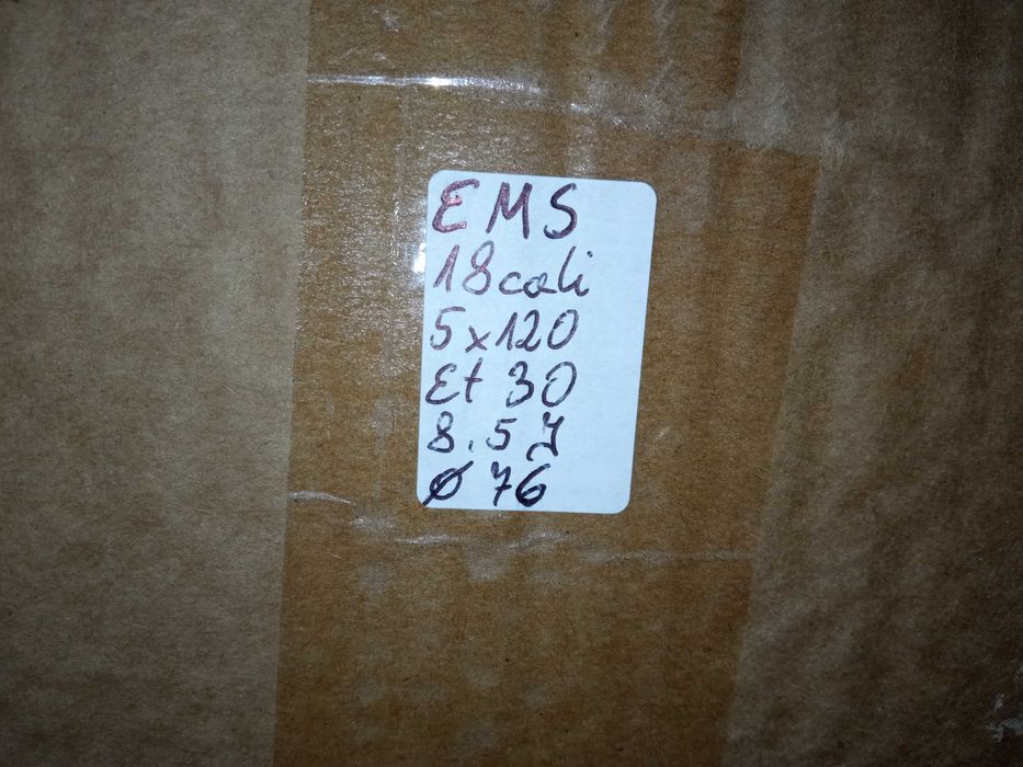 Felgi ProLine 18cali 5x120 et30 8,5J Shadow chrome BMW e39 Opel Insign