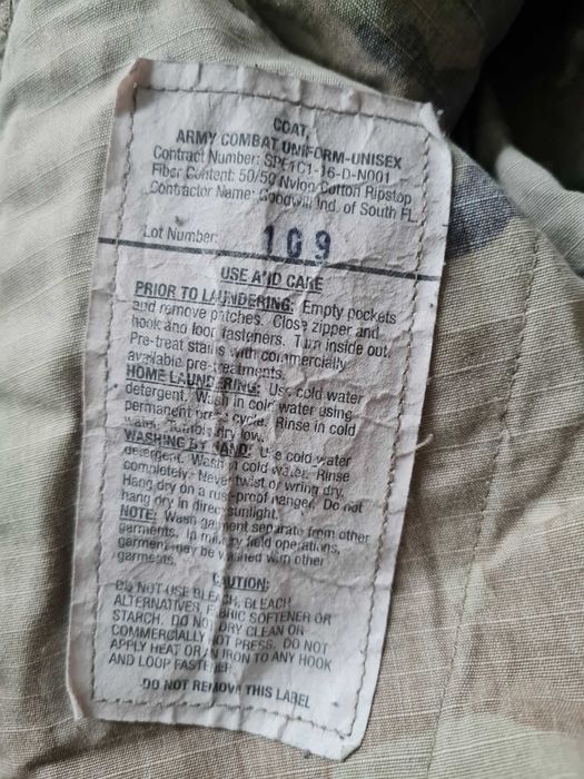 Bluza Mundur Small Regular US Army Multicam OCP ACU