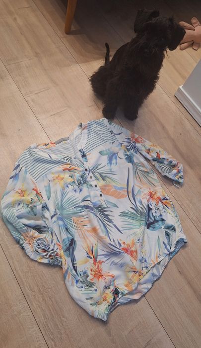 Wiskozowa bluzka BETTY & CO (Betty Barclay) 42 XL