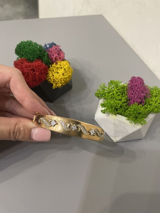 Браслет золото 585 проб. ексклюзивний єдиний золото 2000  року