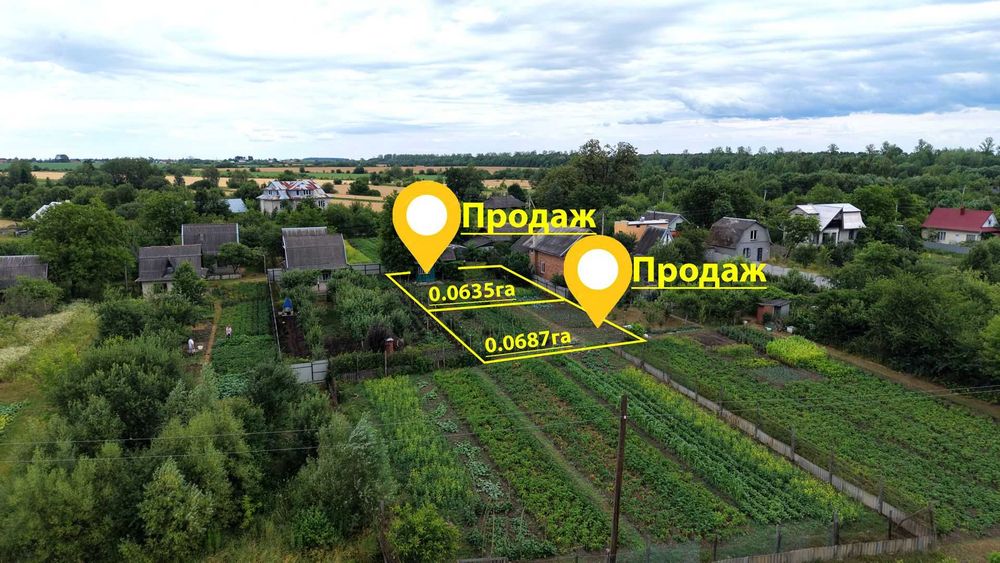 Продаж земельної ділянки в с.П'ядики