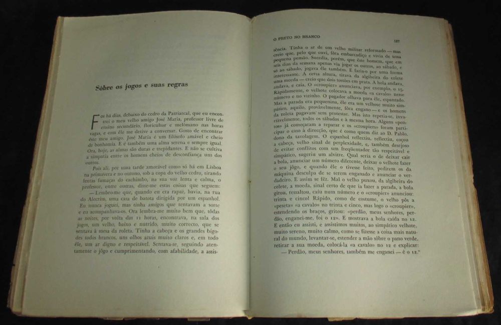Livro O preto no branco Ramada Curto