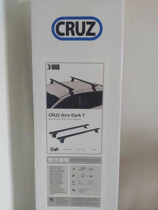 KIT Barras tejadilho em alumínio + suportes - Citroen C3, outros modelos