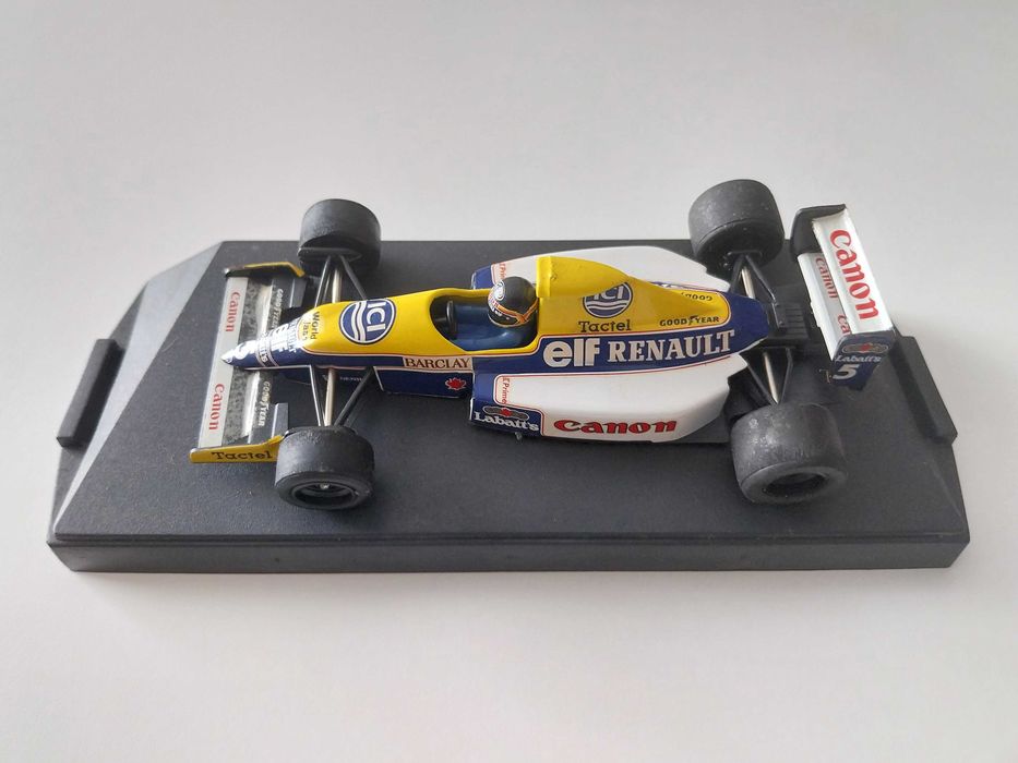 miniatura 1/43 WILLIAMS FW13B Thiery Boutsen (1990) | edição Onyx