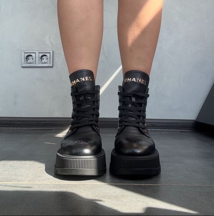 Botki Chanel! Premium! Skóra naturalna ! Od ręki 36-41