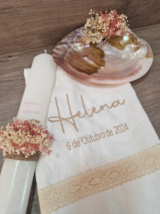 Acessorios de batismo s/ caixa