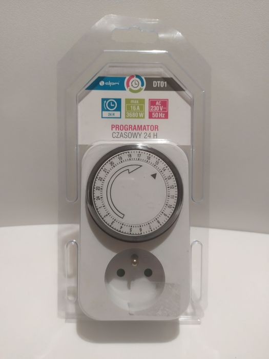 Programator czasowy timer tajmer manualny