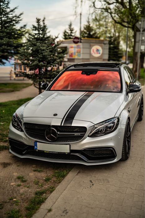 Auto do Ślubu - Mercedes C63s AMG