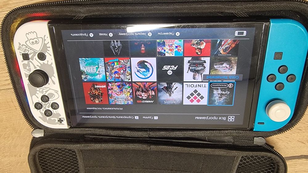 Nintendo switch oled 256gb  k€fir