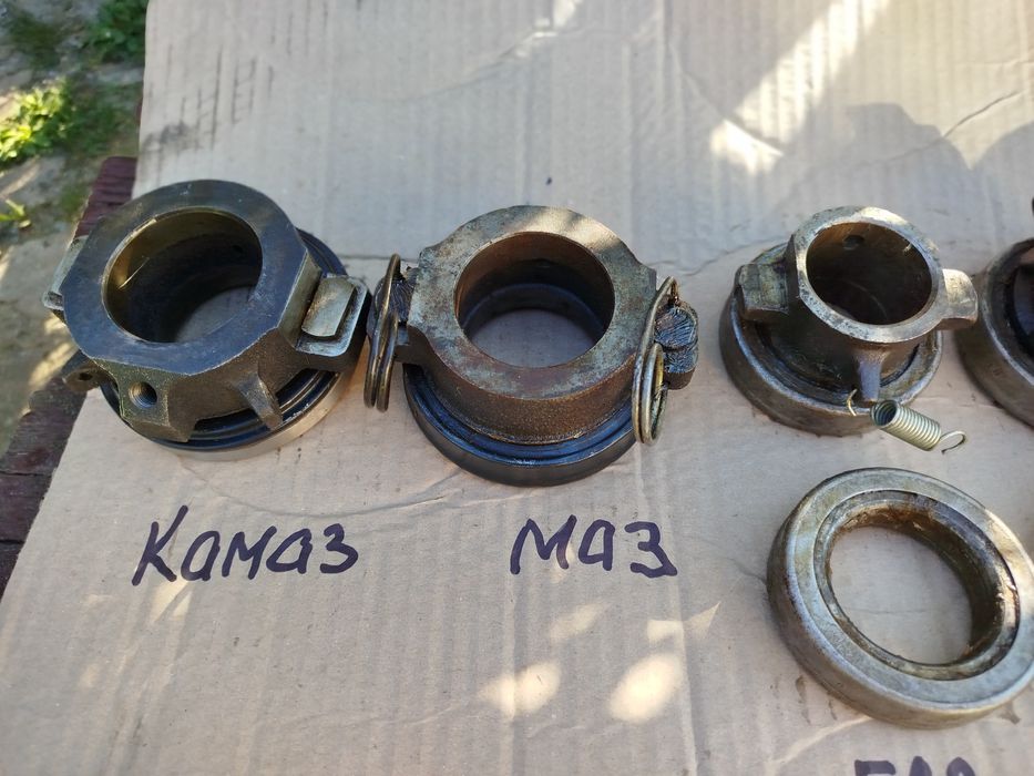 Выжимные подшипники ЗИЛ, Урал,Газ,маз, т-40-16-25камаз,