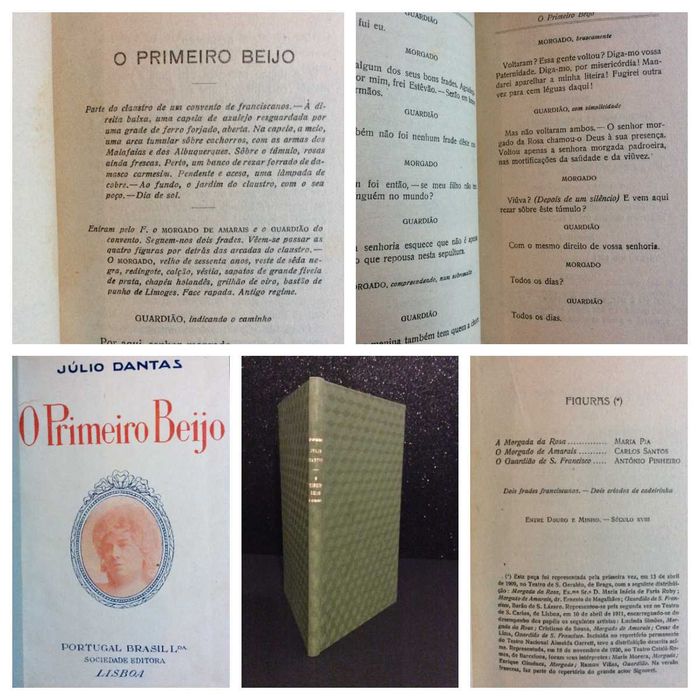 Júlio Dantas - O primeiro beijo Peça em 1 acto, em proza, 1911